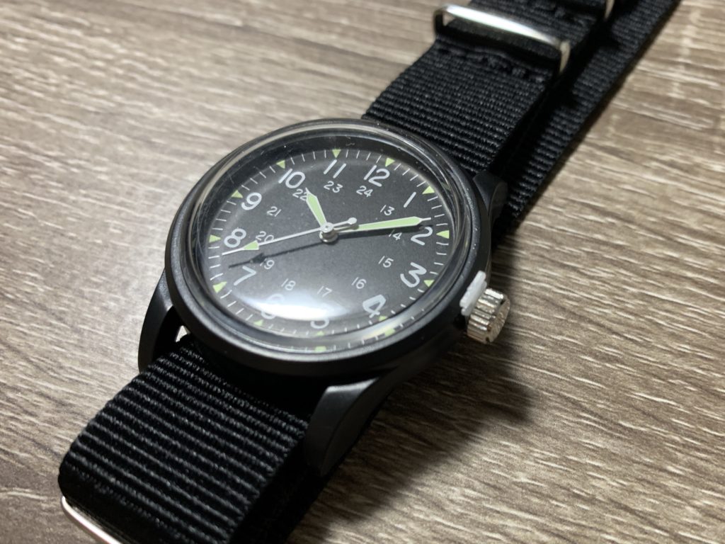 元値2900円 ダイソー500円腕時計ミリウォッチは21年コスパ最強のミリタリーウォッチ 電池交換も とけブロ